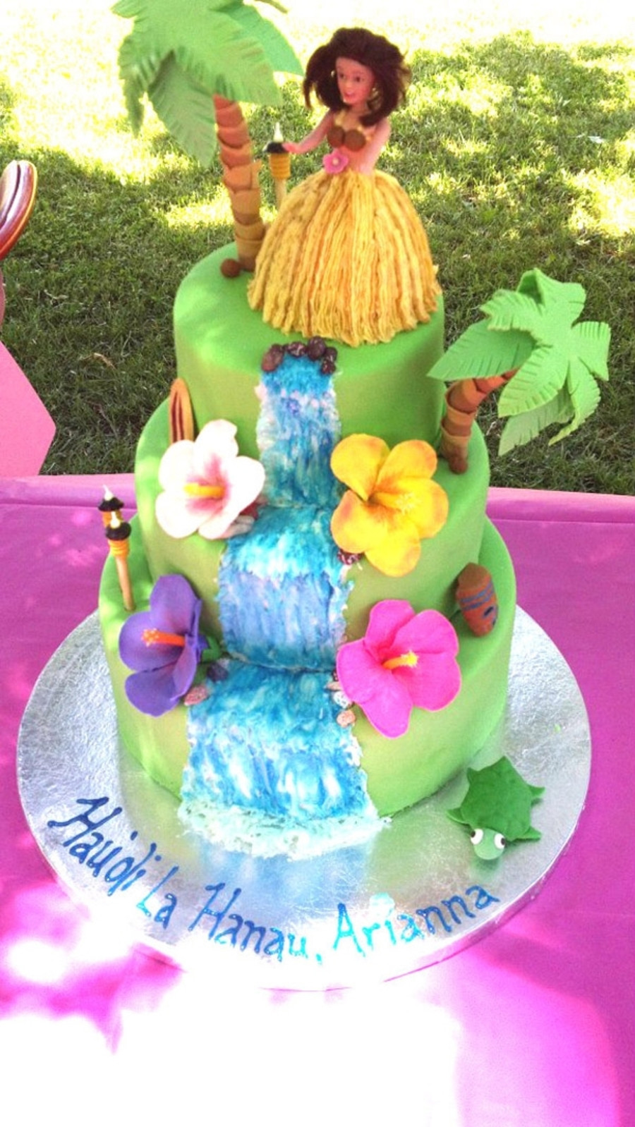 Hawaii Birthday Cake
 Hawaiian Birthday Cake CakeCentral