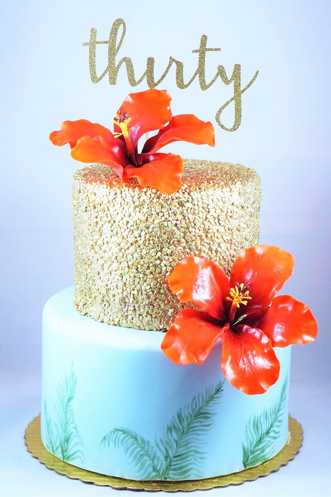 Hawaii Birthday Cake
 Eve s fika Hawaiian Birthday Cake