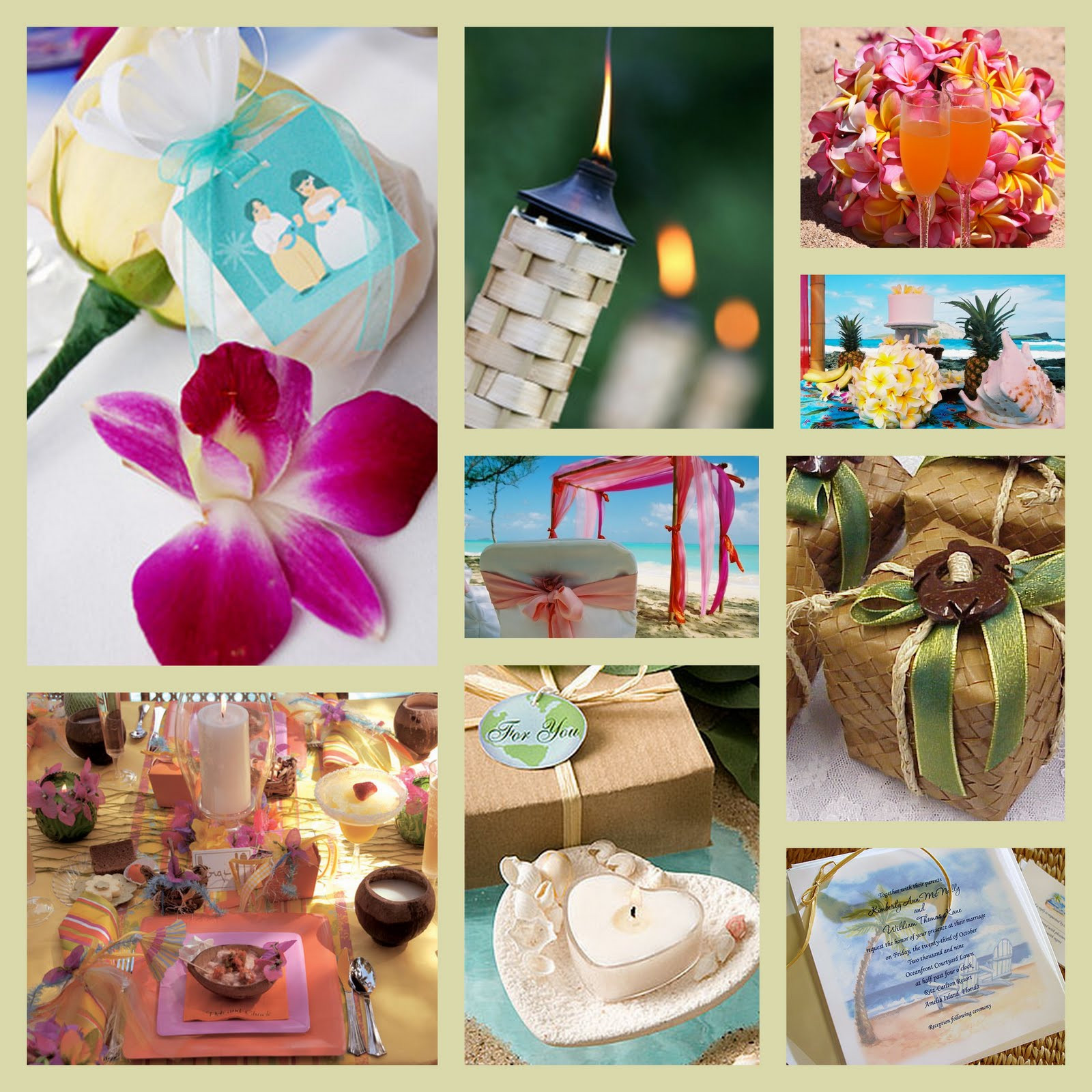 Hawaiian Wedding Theme
 Premier Bride Magazine Texas Wedding Theme Hawaiian Luau