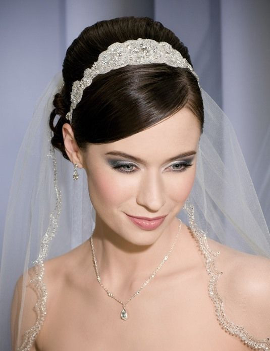 Headband Wedding Veil
 mantilla wedding veil with headband Google Search