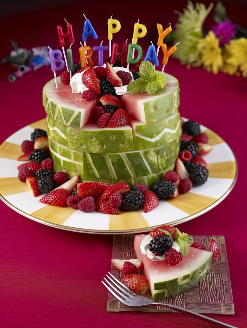 Healthy Alternative To Birthday Cake
 It s Written on the Wall WATERMELON A Teapot Birthday