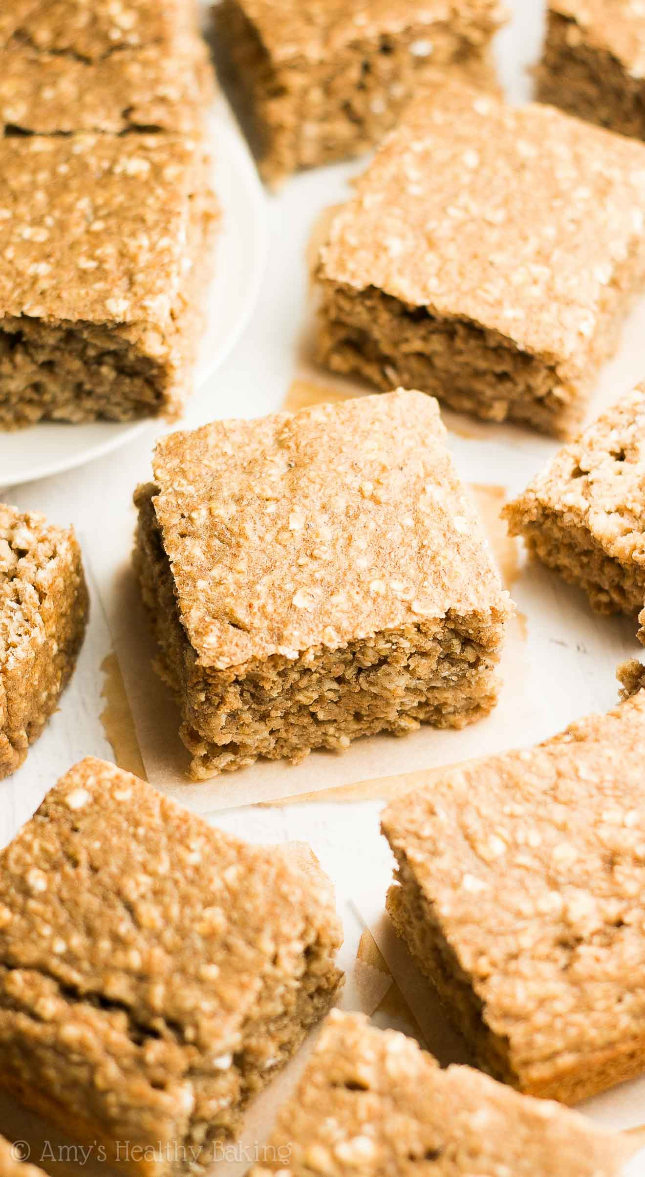 Healthy Banana Snacks
 Healthy Banana Oatmeal Snack Cake