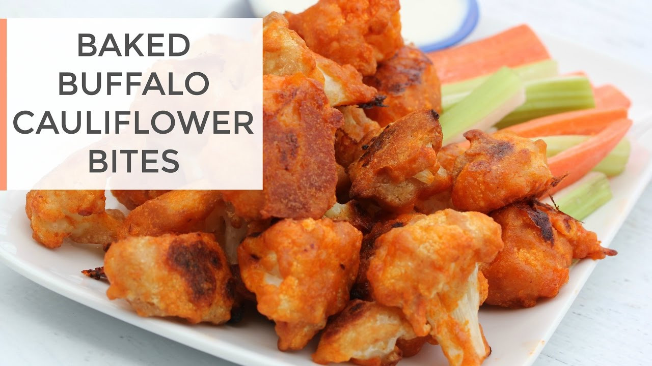 Healthy Buffalo Cauliflower
 Baked Buffalo Cauliflower Bites Recipe