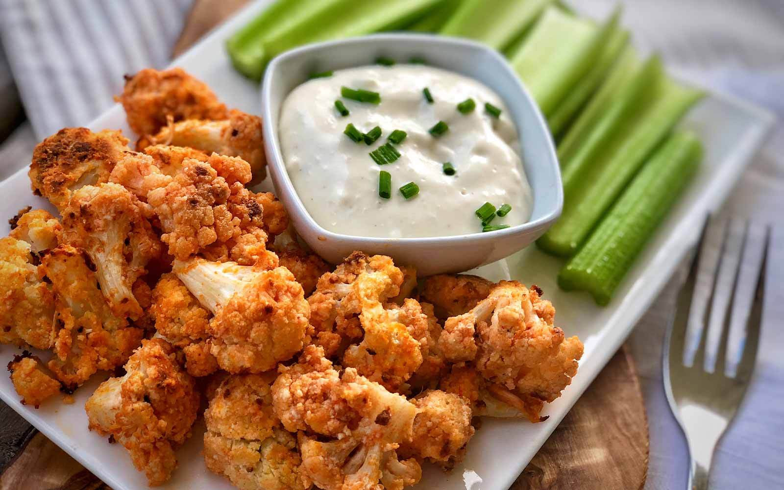 Healthy Buffalo Cauliflower
 Healthy Buffalo Cauliflower Bites Nutracelle