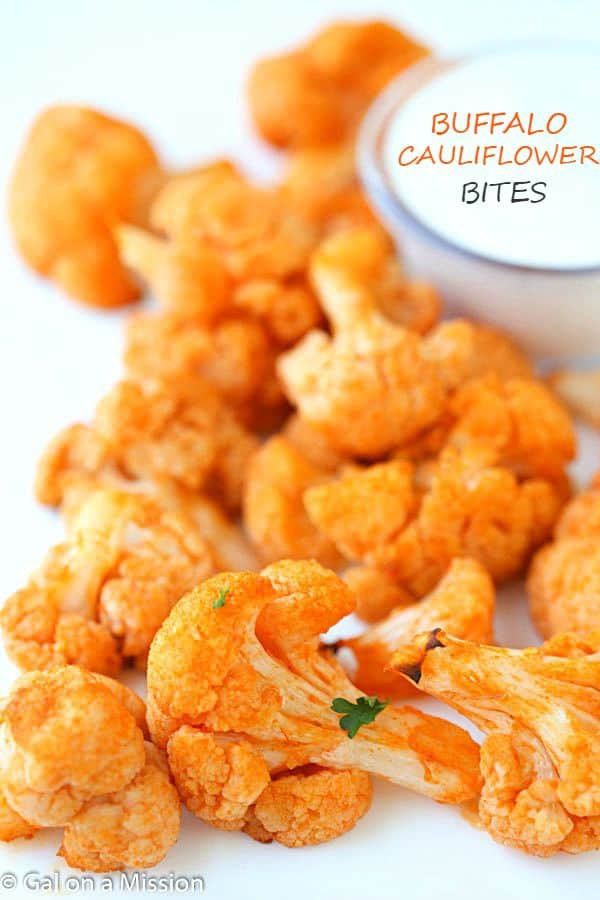 Healthy Buffalo Cauliflower
 Healthy Buffalo Cauliflower Bites Gal on a Mission