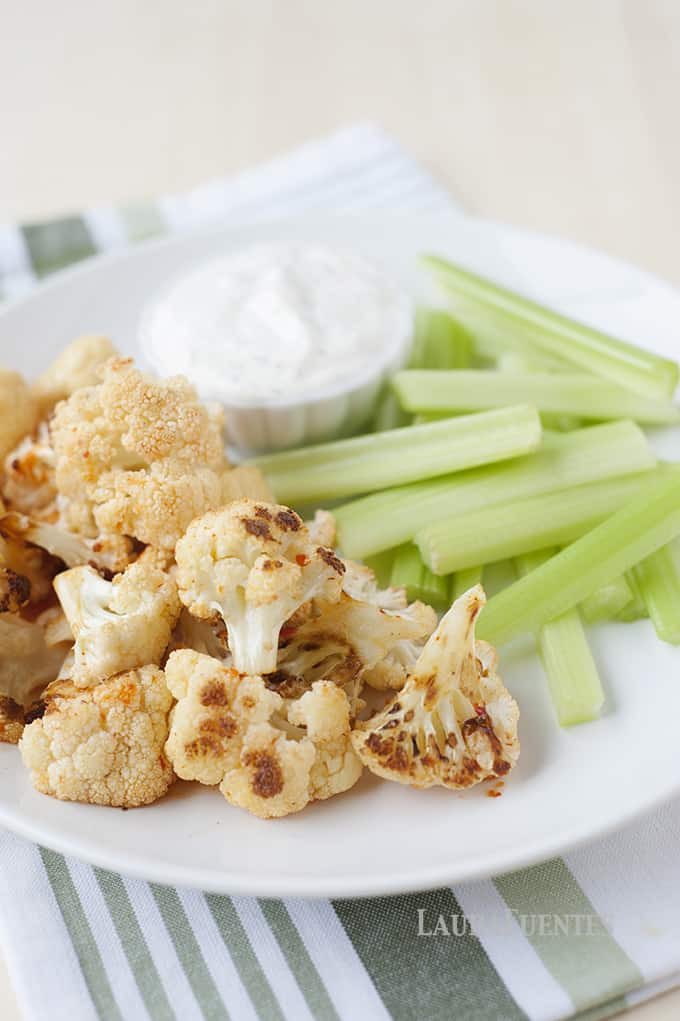 Healthy Buffalo Cauliflower
 Healthy Buffalo Cauliflower Bites