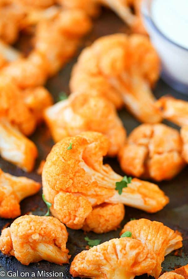 Healthy Buffalo Cauliflower
 Healthy Buffalo Cauliflower Bites Gal on a Mission