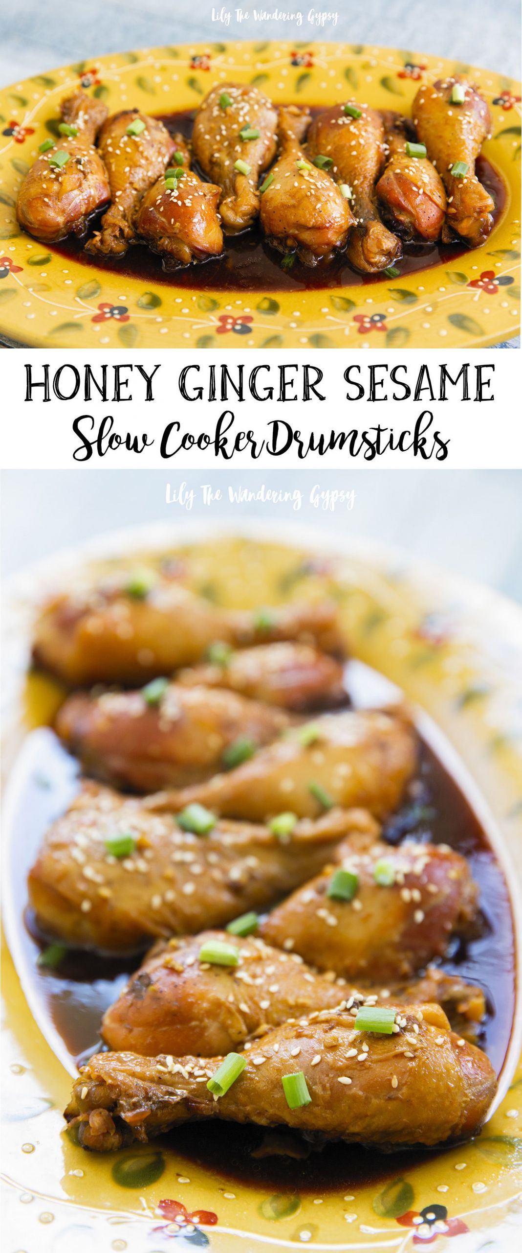 Healthy Chicken Drumstick Slow Cooker Recipes
 Delicious Slow Cooker Honey Ginger Chicken Drumsticks