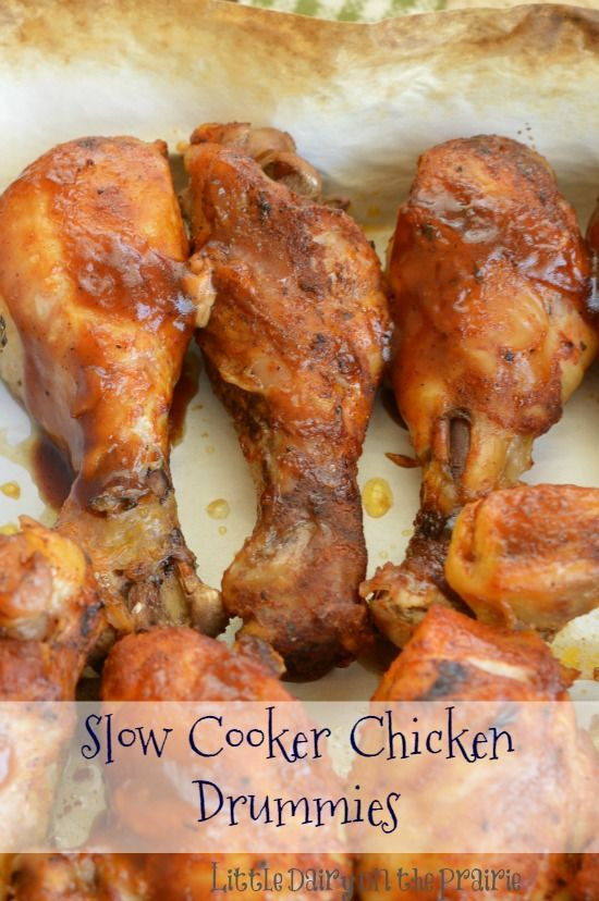 Healthy Chicken Drumstick Slow Cooker Recipes
 Grab a napkin Slow Cooker Chicken Drummy s are fall off
