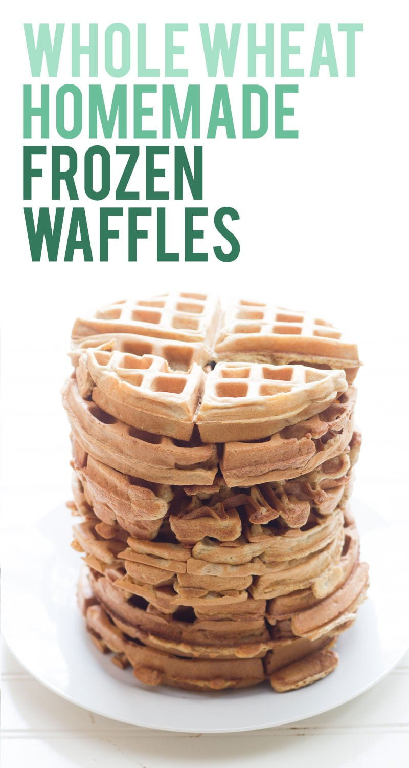 Healthy Frozen Waffles
 Whole Wheat Frozen Waffles