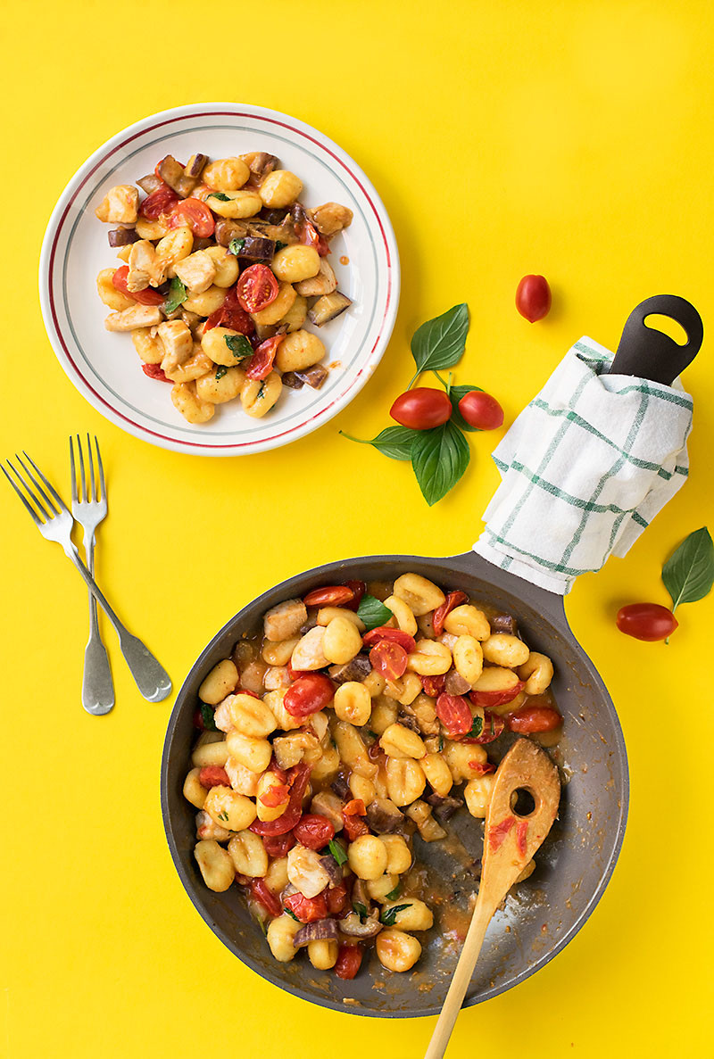 Healthy Low Fat Chicken Recipes
 Mediterranean skillet with gnocchi and chicken