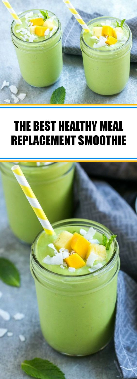 Healthy Meal Replacement Smoothies
 87 reviews The Best Healthy Meal Replacement Smoothie