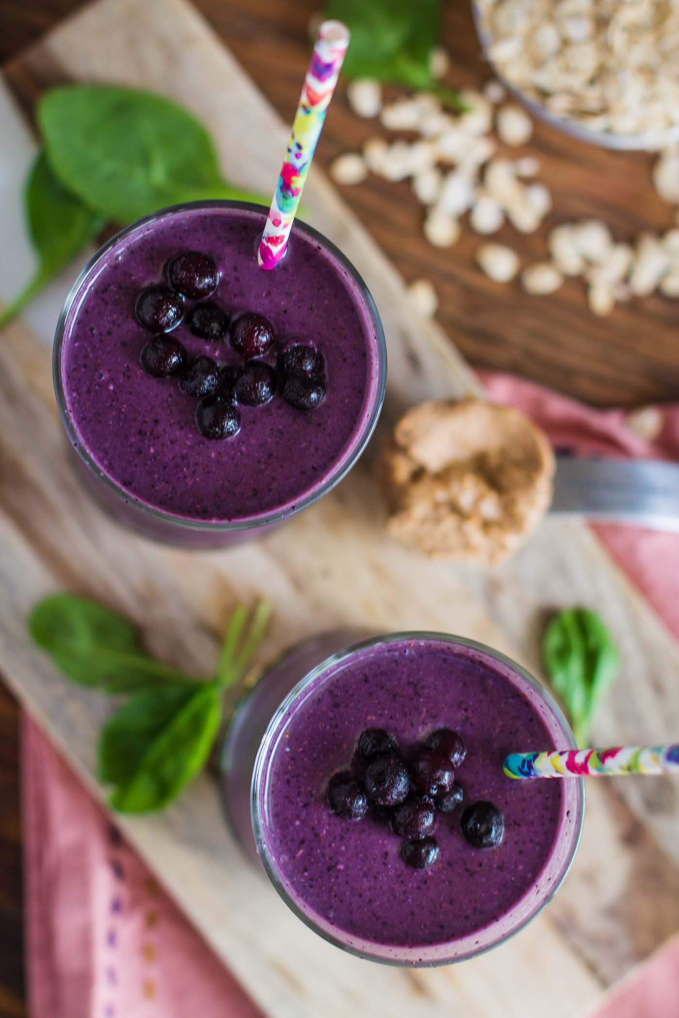 Healthy Meal Replacement Smoothies
 Meal Replacement Blueberry Green Smoothie