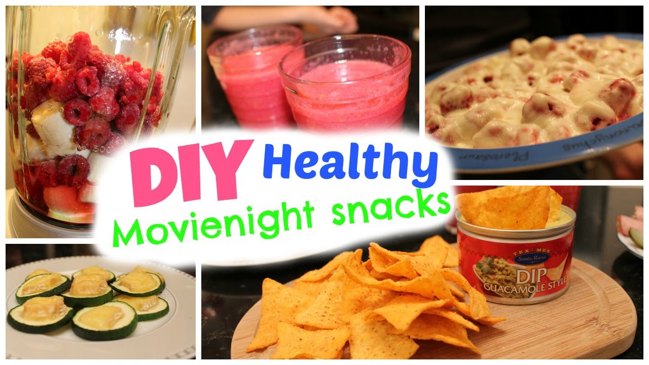 Healthy Movie Night Snacks
 DIY easy & healthy snacks ♡ Movie night treats