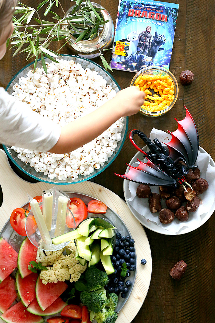Healthy Movie Night Snacks
 How To Train Your Dragon 3 Movie Night Dragon Droplets