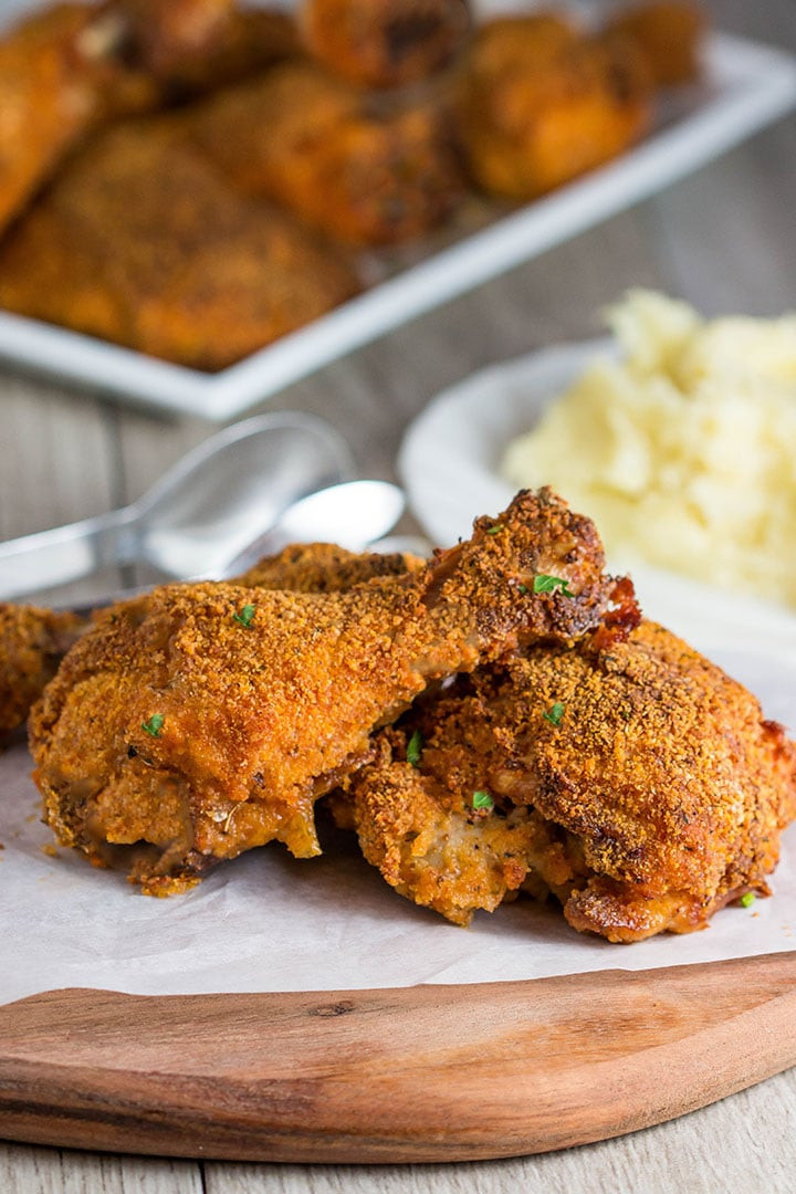 Healthy Oven Fried Chicken
 Easy Oven Fried Chicken Erren s Kitchen