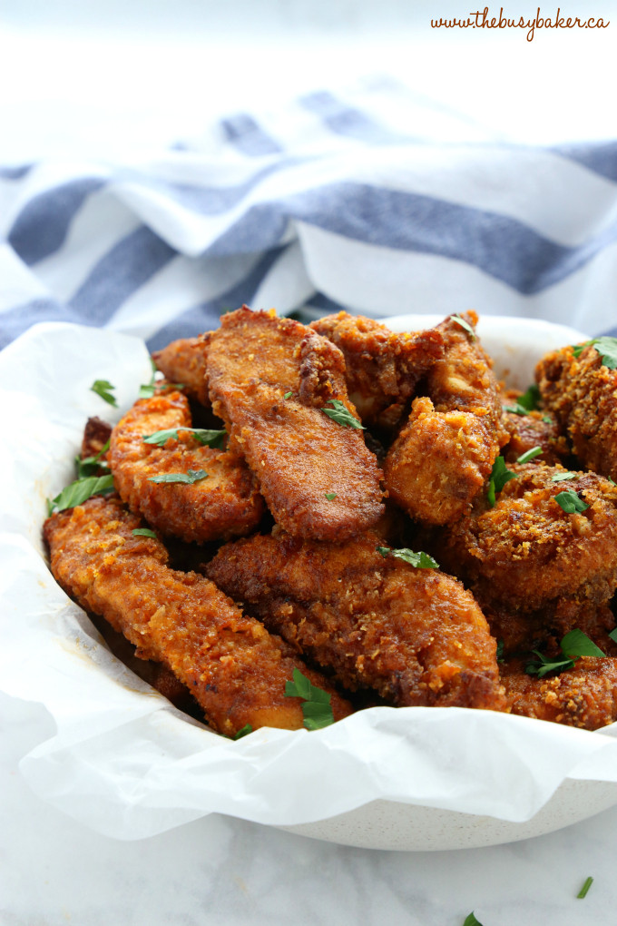 Healthy Oven Fried Chicken
 Healthier Oven Fried Chicken Tenders Low Fat Baked