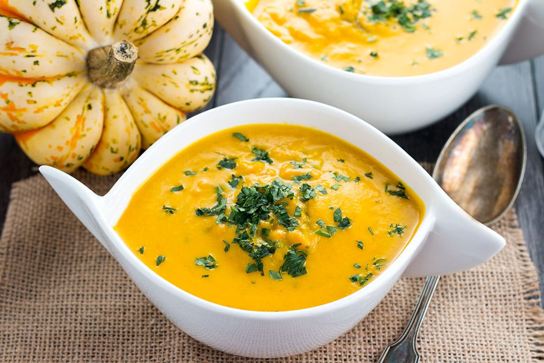 Healthy Winter Soups
 Winter Squash Soup A vibrant tasty recipe you ll love