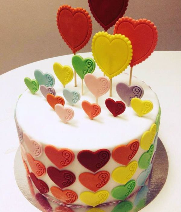 Heart Birthday Cake
 Top Heart Cakes CakeCentral