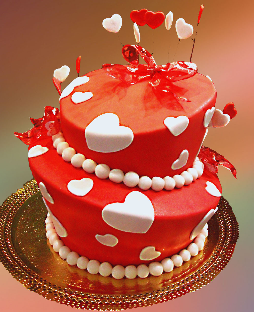 Heart Birthday Cake
 Best Gift for Boyfriend