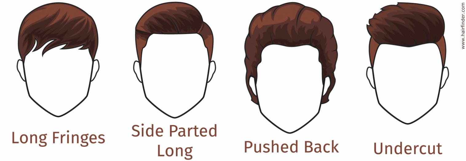 Heart Shaped Face Hairstyles Male
 Hairstyles for men with a diamond or heart face shape