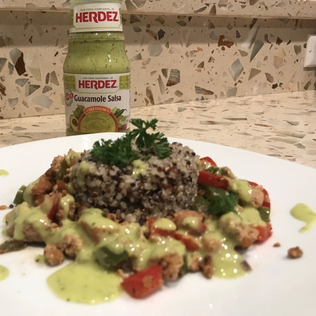 Herdez Guacamole Salsa Recipes
 Turkey “Picadillo” with HERDEZ Guacamole Salsa and Quinoa