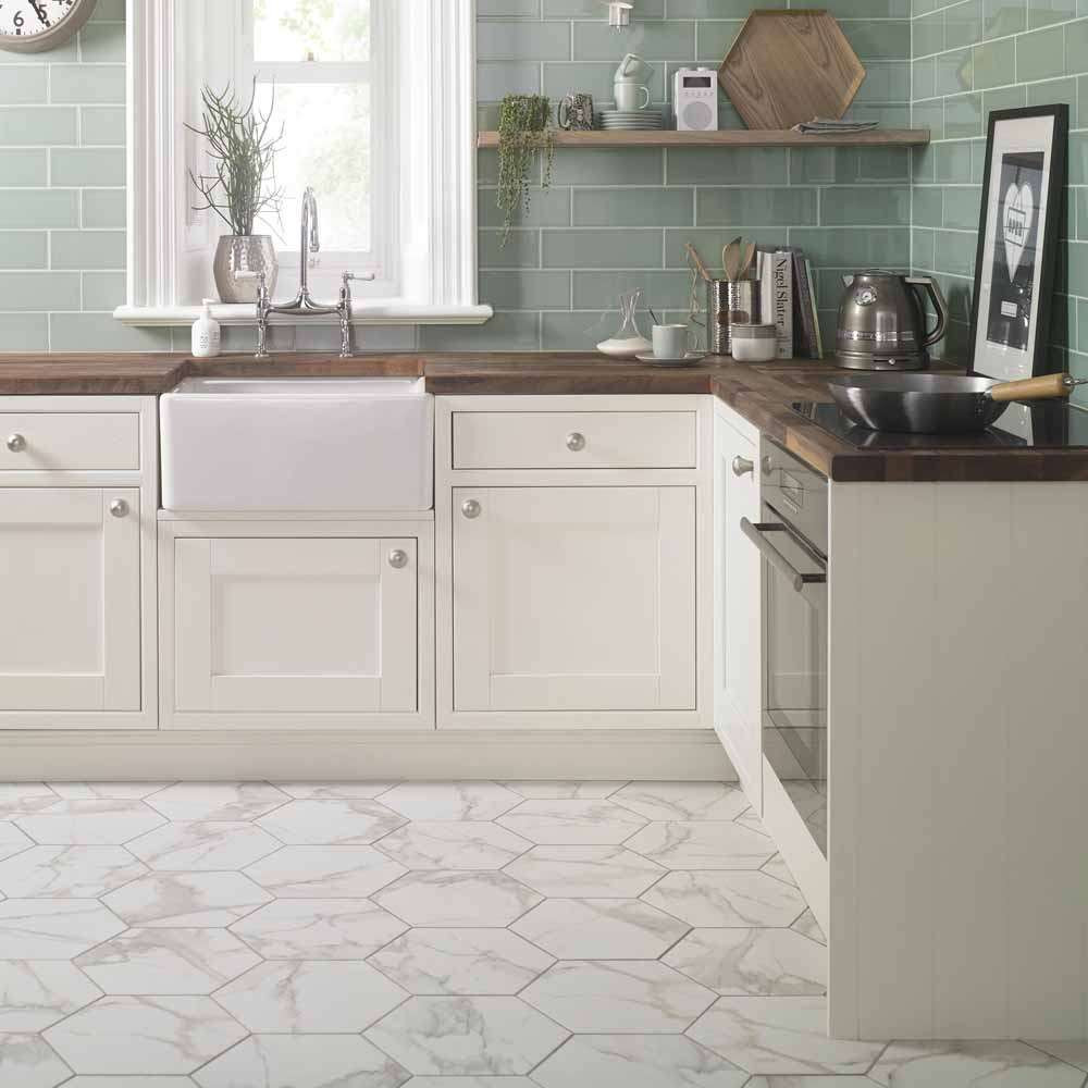 Hex Tile Kitchen Floor
 Top 10 Hexagon Tiles Six Sided Style Walls and Floors