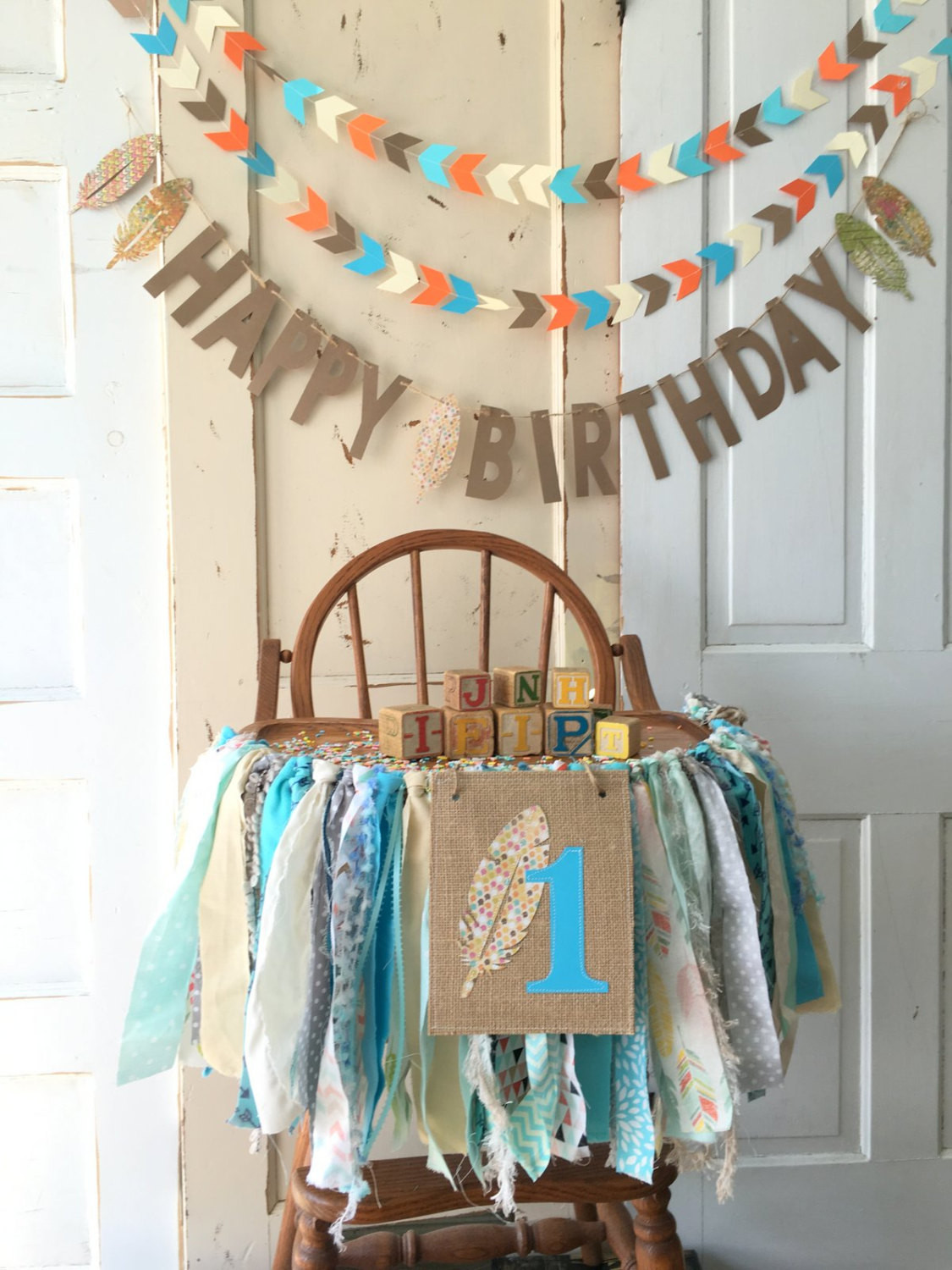 High Chair Decorations 1st Birthday Boy
 First Birthday Boys High Chair Banner Boys High Chair Banner