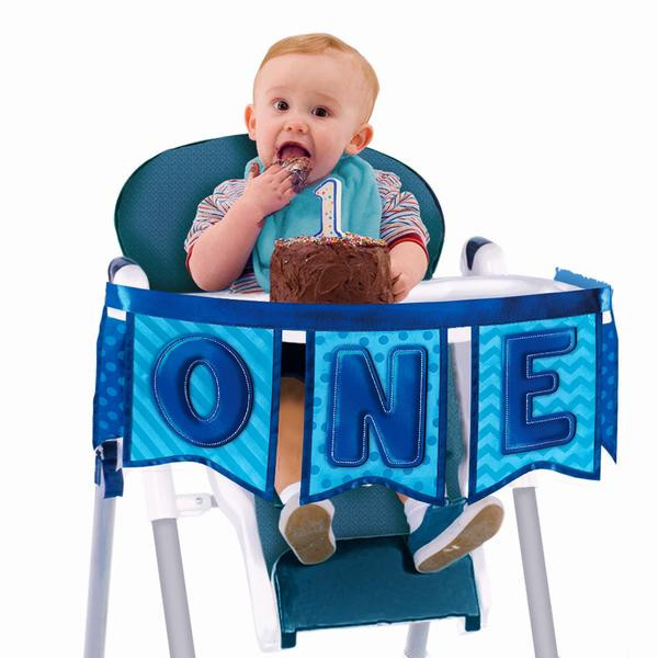 High Chair Decorations 1st Birthday Boy
 1st Birthday Boy High Chair Decorating Kit – Zurchers