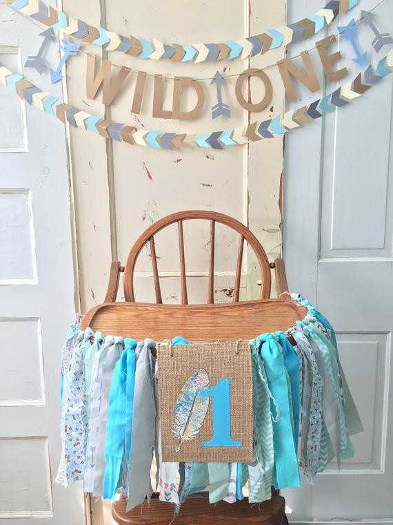 High Chair Decorations 1st Birthday Boy
 Boys High Chair Birthday Banner Custom First Birthday