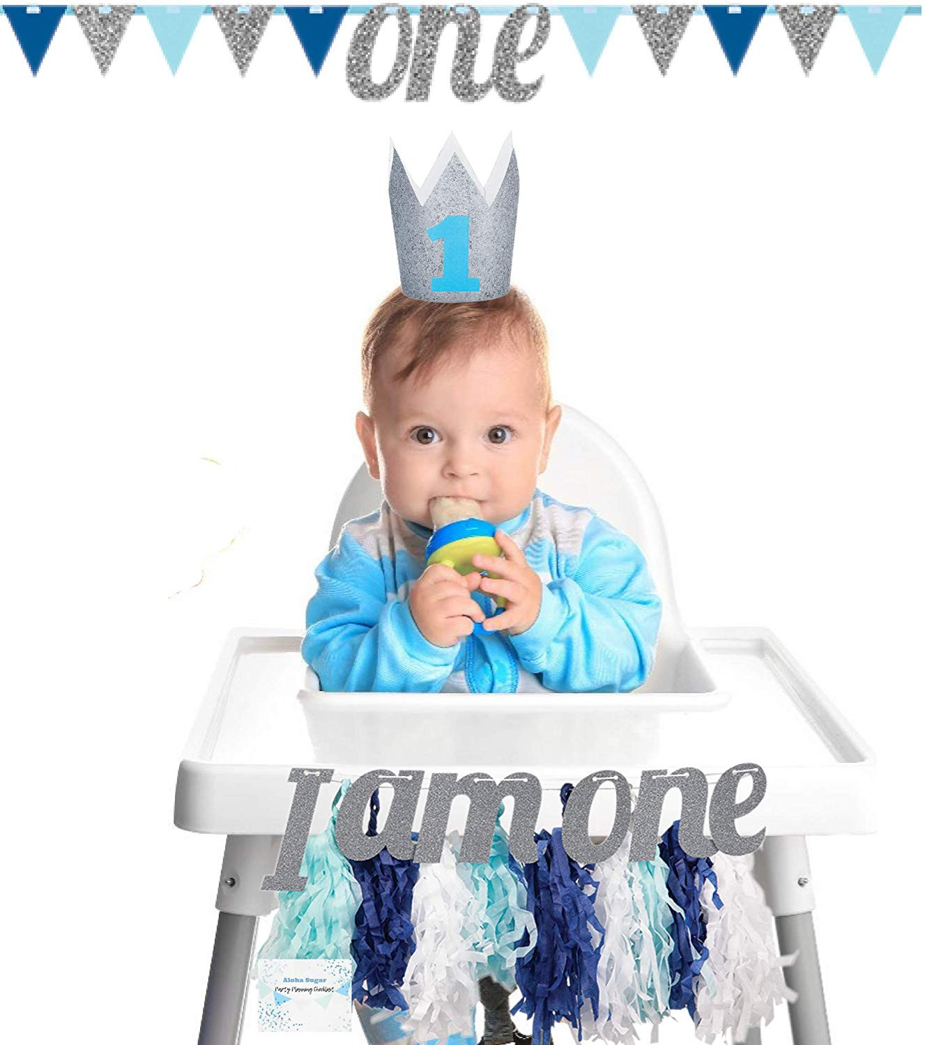 High Chair Decorations 1st Birthday Boy
 Cheap 1st Birthday Decorations Boy find 1st Birthday