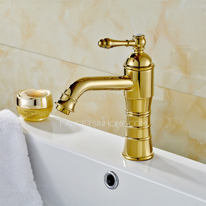 High End Bathroom Faucet
 High End Polished Brass Filtering Bathroom Faucets Single Hole