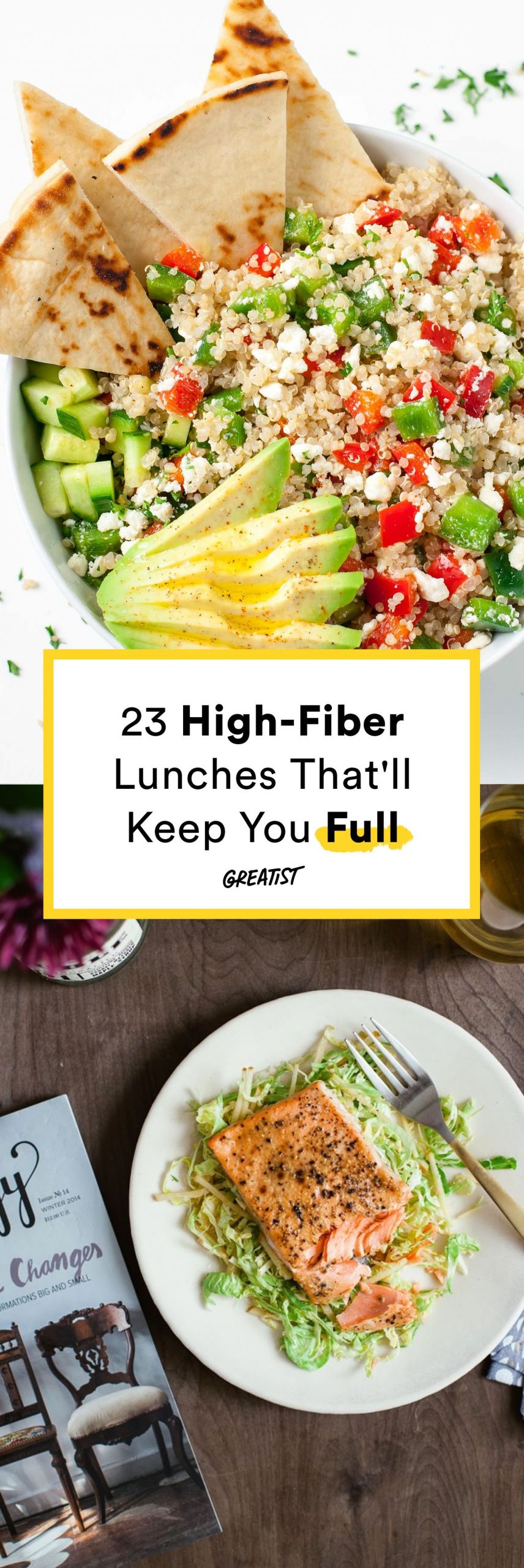 High Fiber Recipes For Lunch
 23 High Fiber Lunches That ll Keep You Full Til Dinner