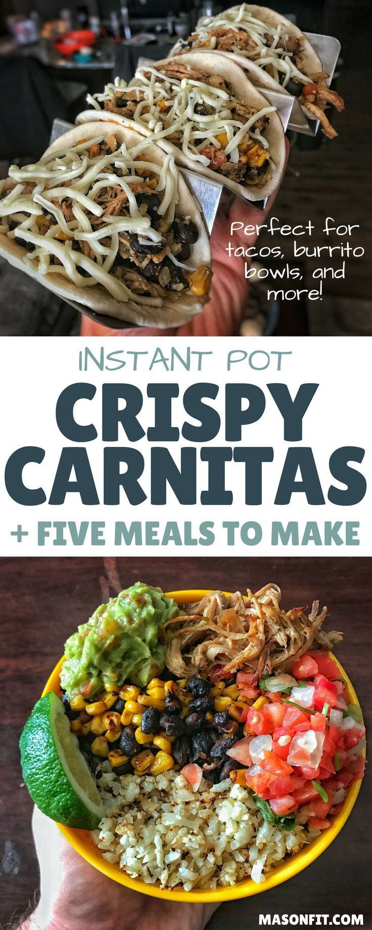 High Protein Instant Pot Recipes
 An instant pot or crock pot recipe for high protein and