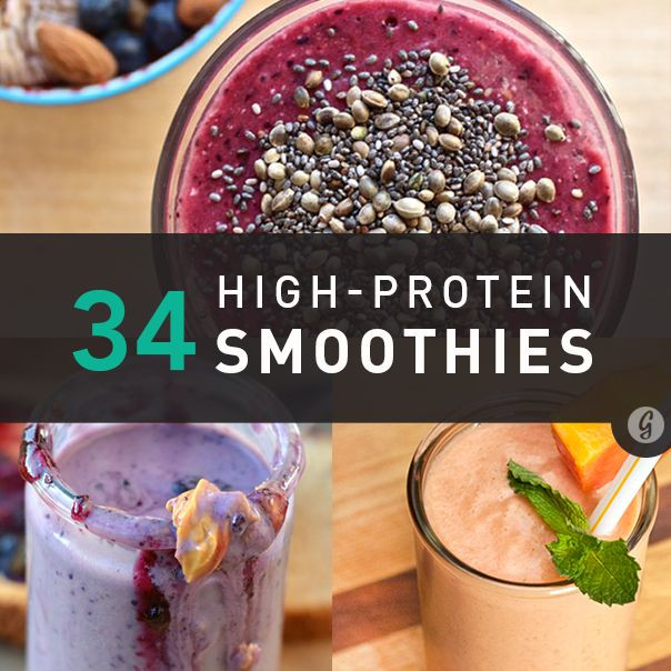 High Protein Smoothies
 Yummy protein smoothie