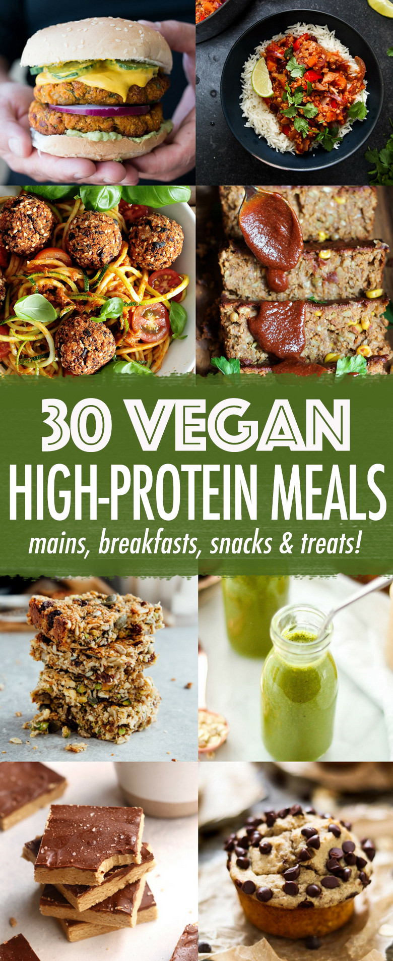 High Protein Snacks Recipes
 30 High protein Vegan Meals Wallflower Kitchen