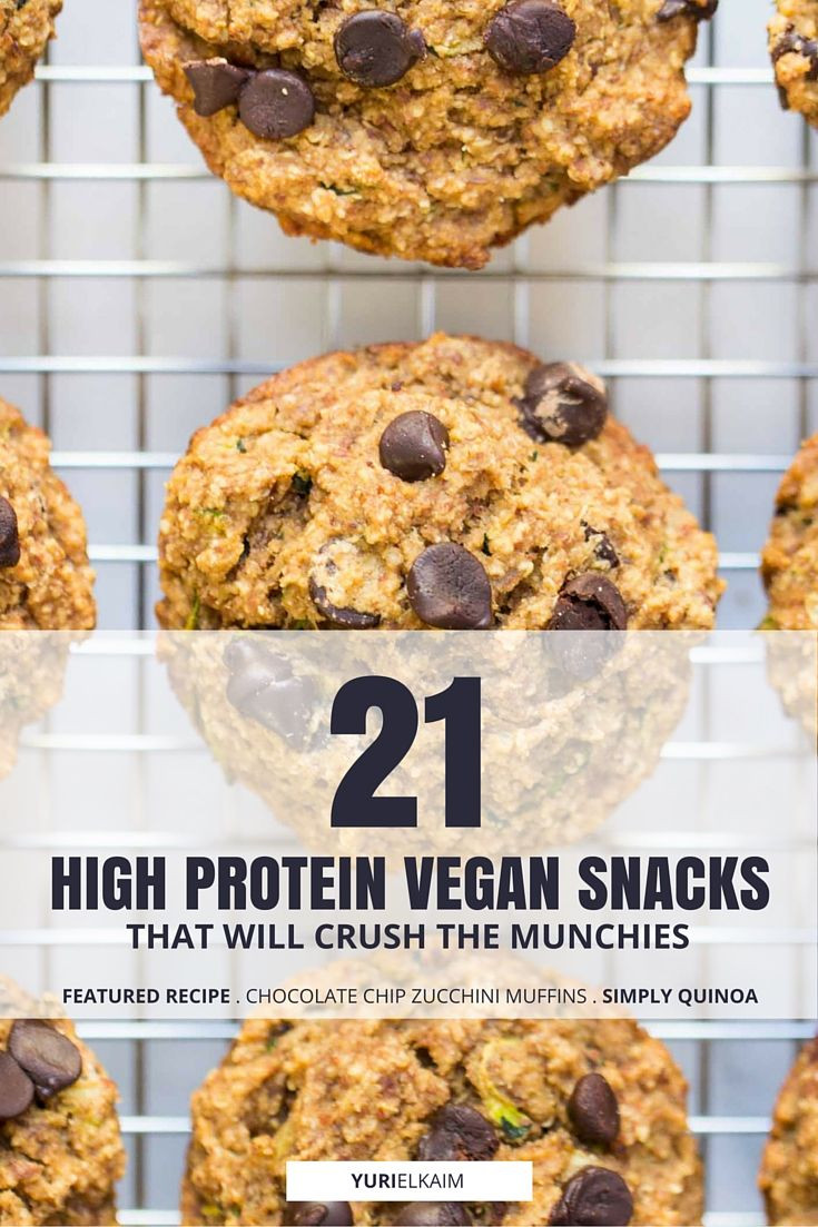 High Protein Snacks Recipes
 21 High Protein Vegan Snacks to Crush the Munchies