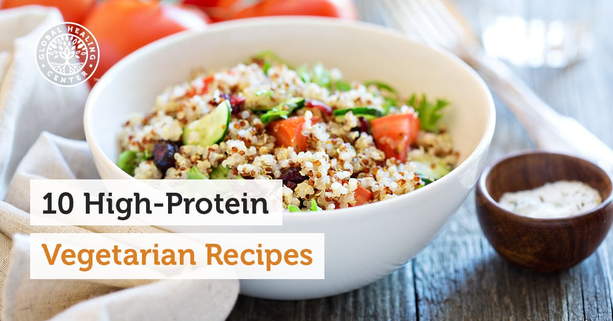 High Protein Vegetarian Recipes
 10 High Protein Ve arian Recipes