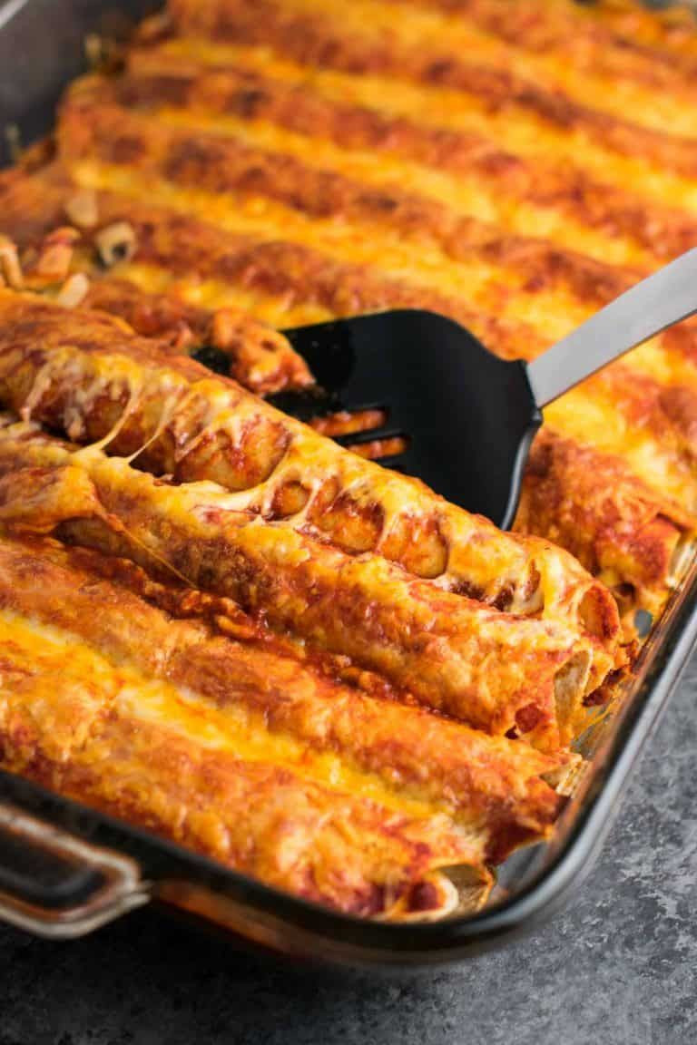 High Protein Vegetarian Recipes Main Dish
 These best ever veggie enchiladas are insanely good Even