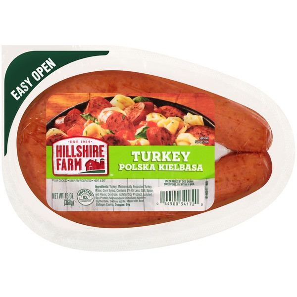 Hillshire Farms Turkey Sausage
 Hillshire Farm Turkey Polska Kielbasa Sausage from Food