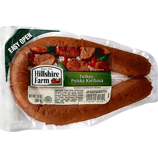 Hillshire Farms Turkey Sausage
 Hillshire Farm Turkey Polska Kielbasa Smoked Sausage Rope