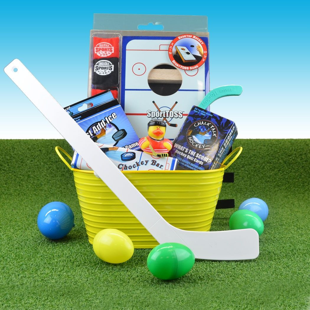 Hockey Gift Basket Ideas
 Hockey Easter Basket Hockey Games