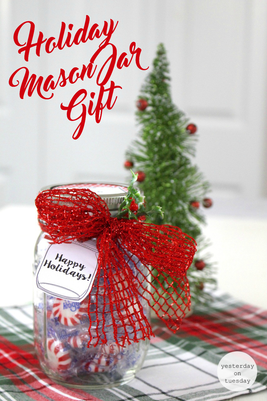 Holiday Gift Giving Ideas
 Holiday Mason Jar