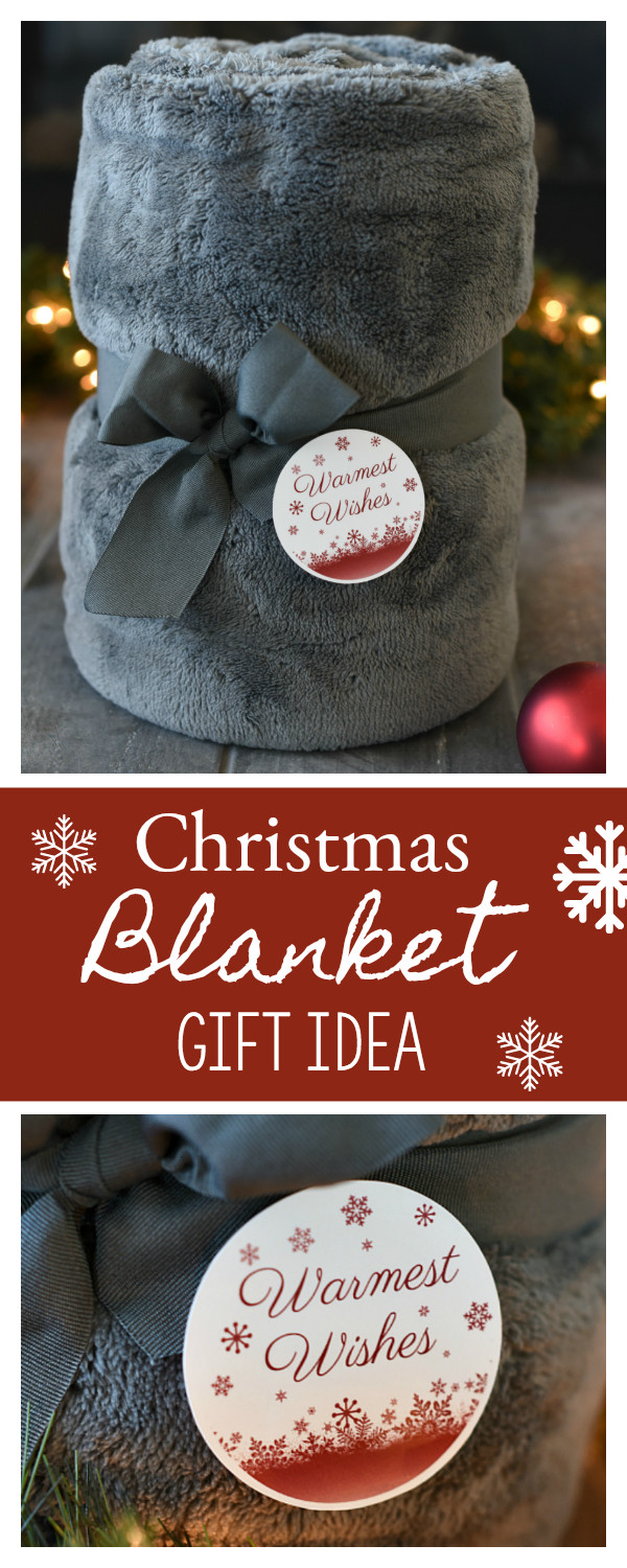 Holiday Gift Giving Ideas
 Christmas Throw Blanket Gift Idea The Crafting Chicks