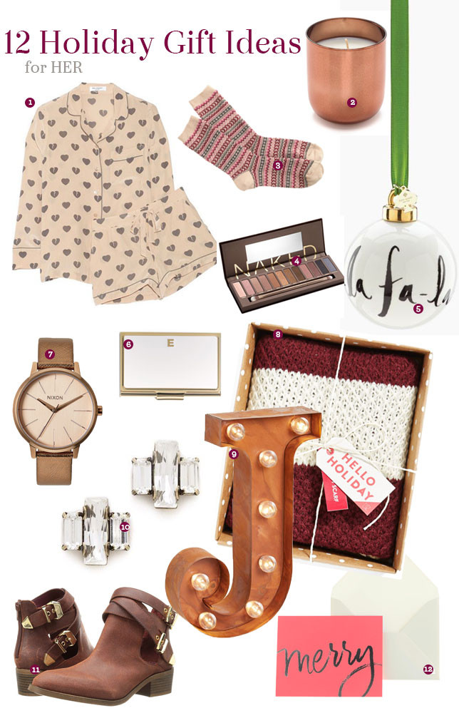 Holiday Gift Ideas For Her
 Fabulous Finds 12 Holiday Gift Ideas for Her