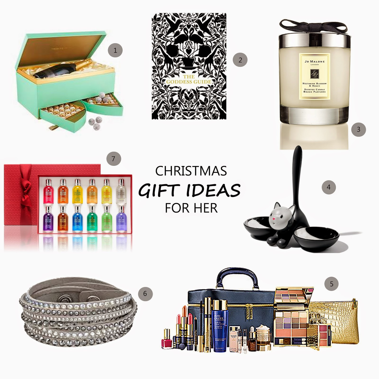 Holiday Gift Ideas For Her
 7 Christmas Gift Ideas for Her