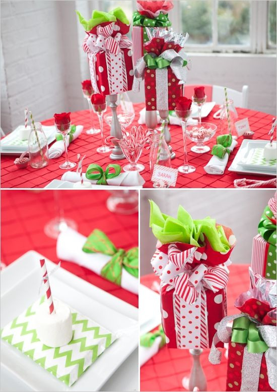 Holiday Party Decorating Ideas
 Holiday Table Decor Ideas Any Bud