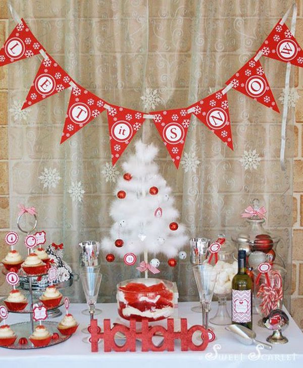 Holiday Party Decorating Ideas
 23 Christmas Party Decorations That Are Never Naughty