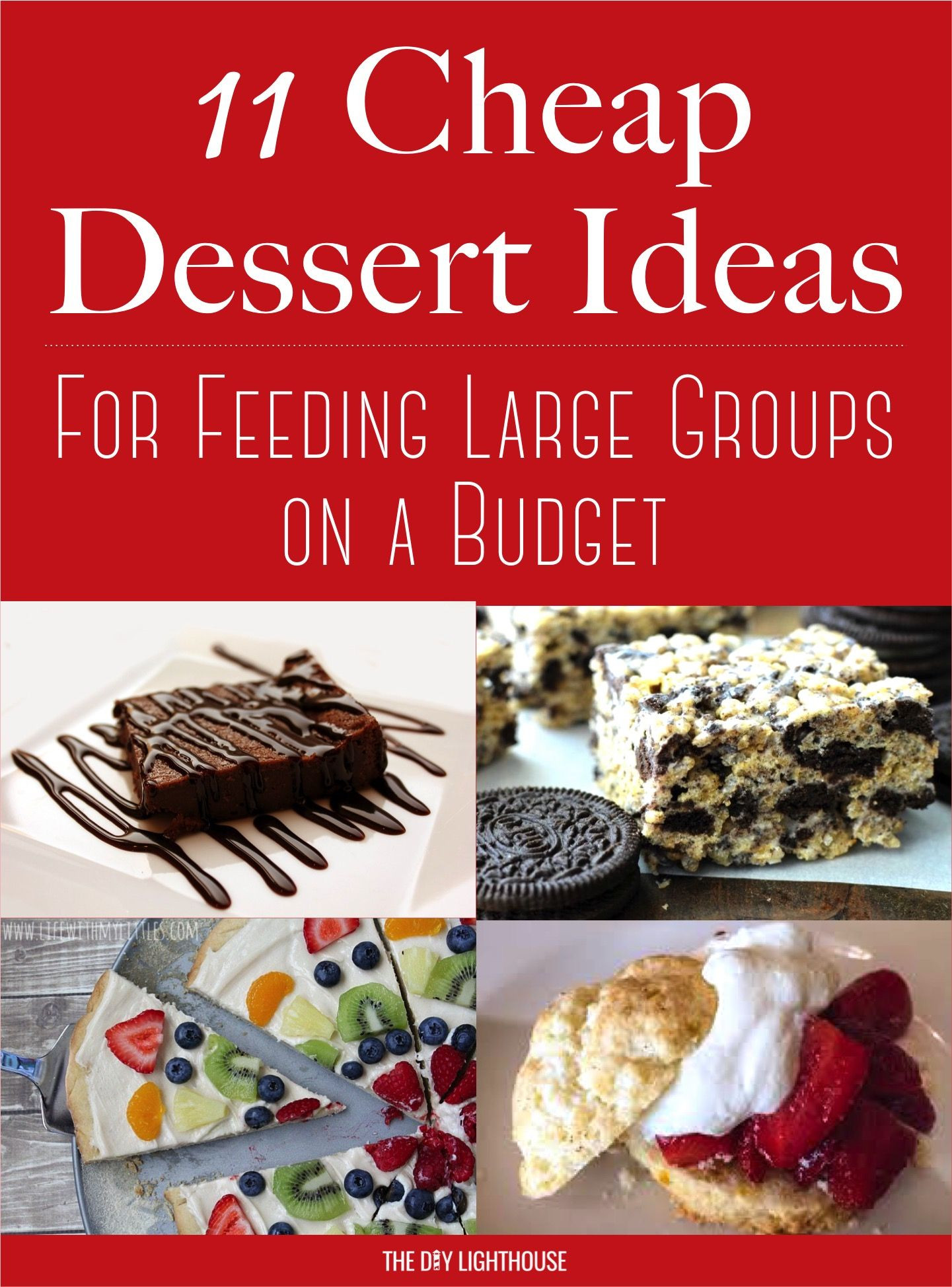 Holiday Party Food Ideas On A Budget
 11 Cheap Dessert Ideas for Feeding a Group on a