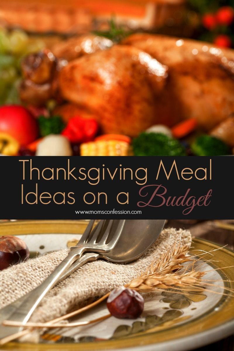 Holiday Party Food Ideas On A Budget
 Thanksgiving Meal Ideas on a Bud